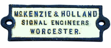 Name plate