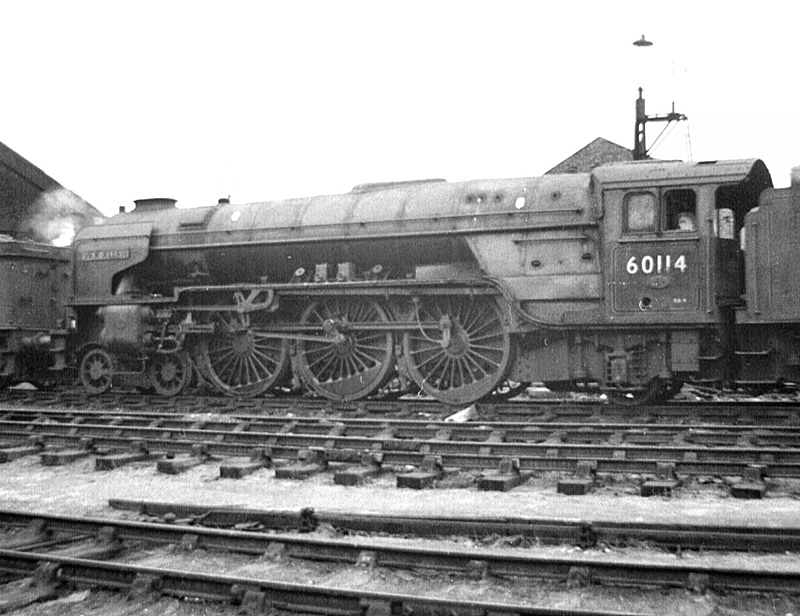 LNER "A1" No.60114 at Worcester