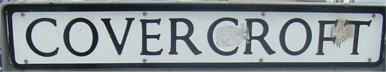 Covercroft street sign