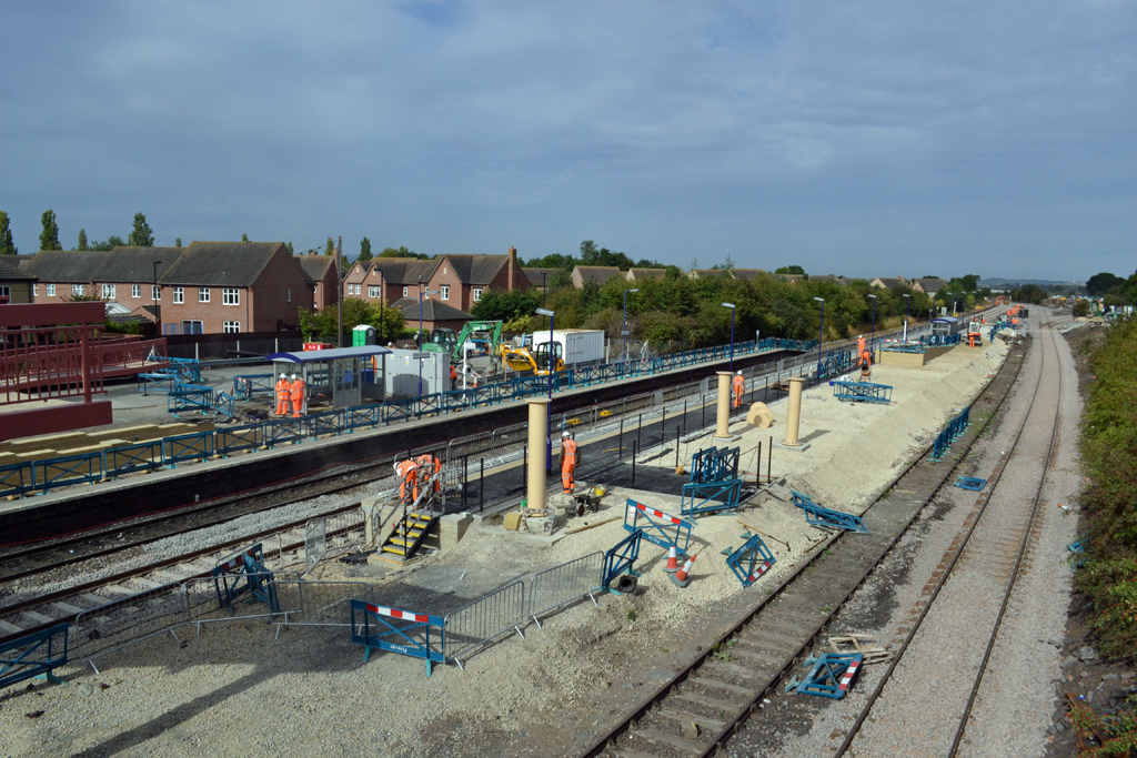 Honeybourne Station on 17th August 2011