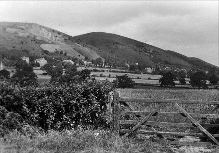 Little Malvern quarry in the mid 1930s