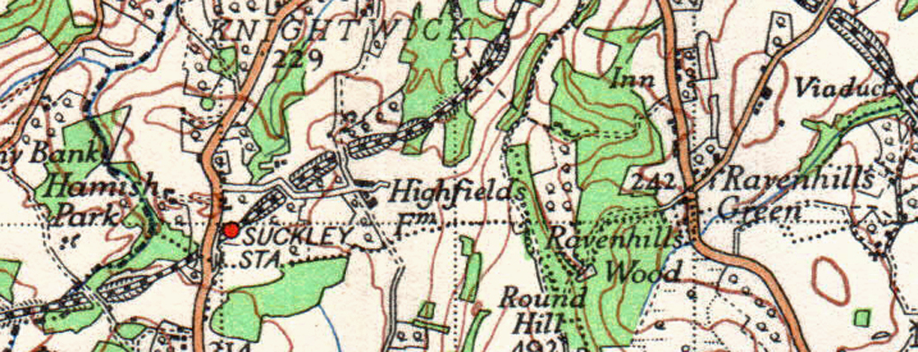 Suckley Map c1930
