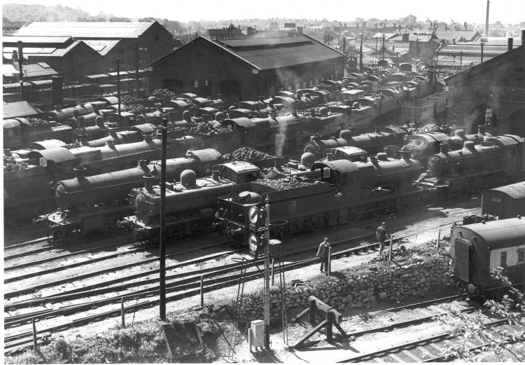 Worcester shed about 1955